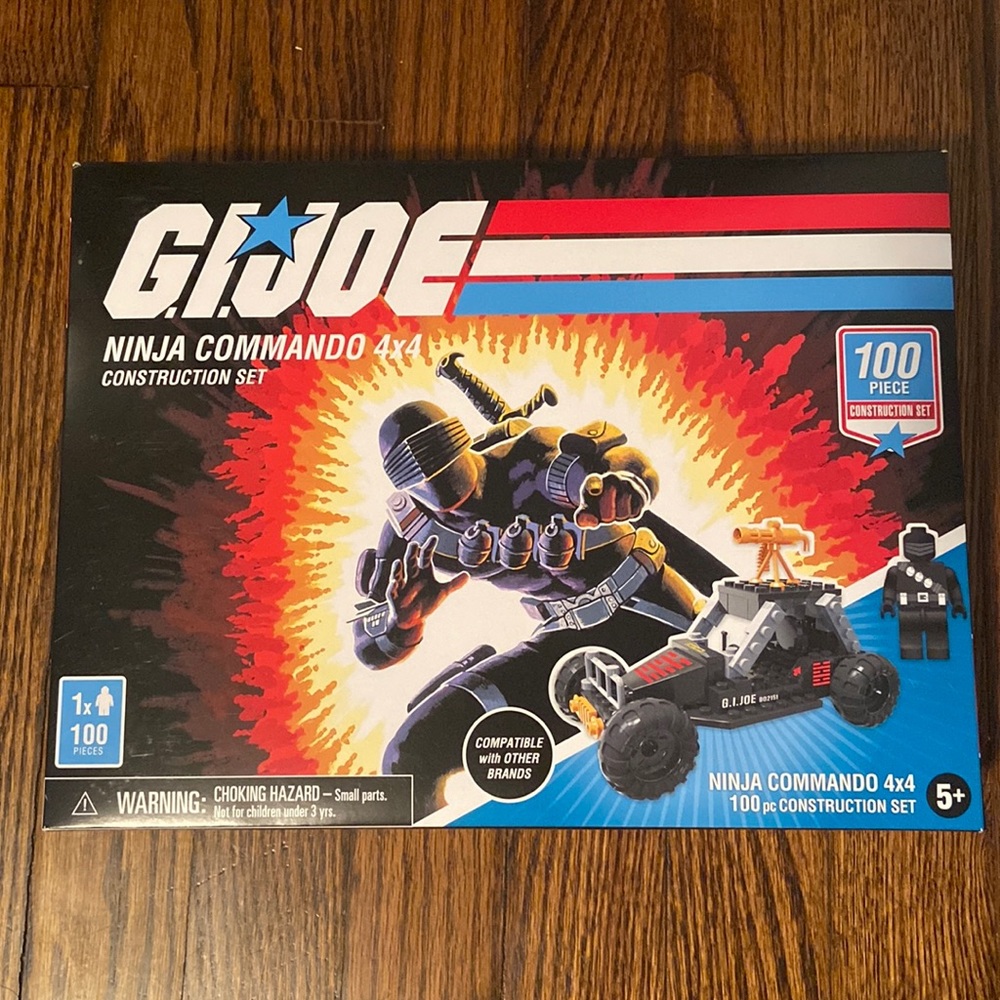 G.I. JOE Ninja Commando 4x4 Construction 100 Pcs
